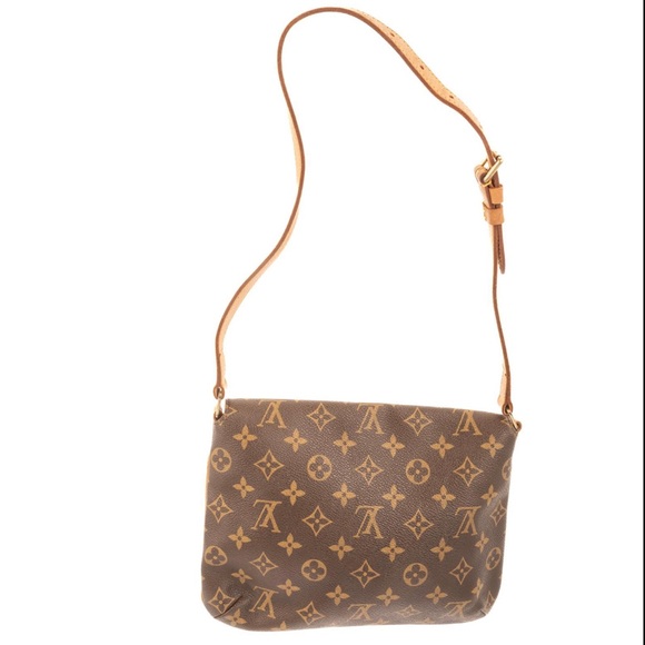 Authentic  LOUIS VUITTON  Monogram Musette Tango short Great Condition - Picture 2 of 10